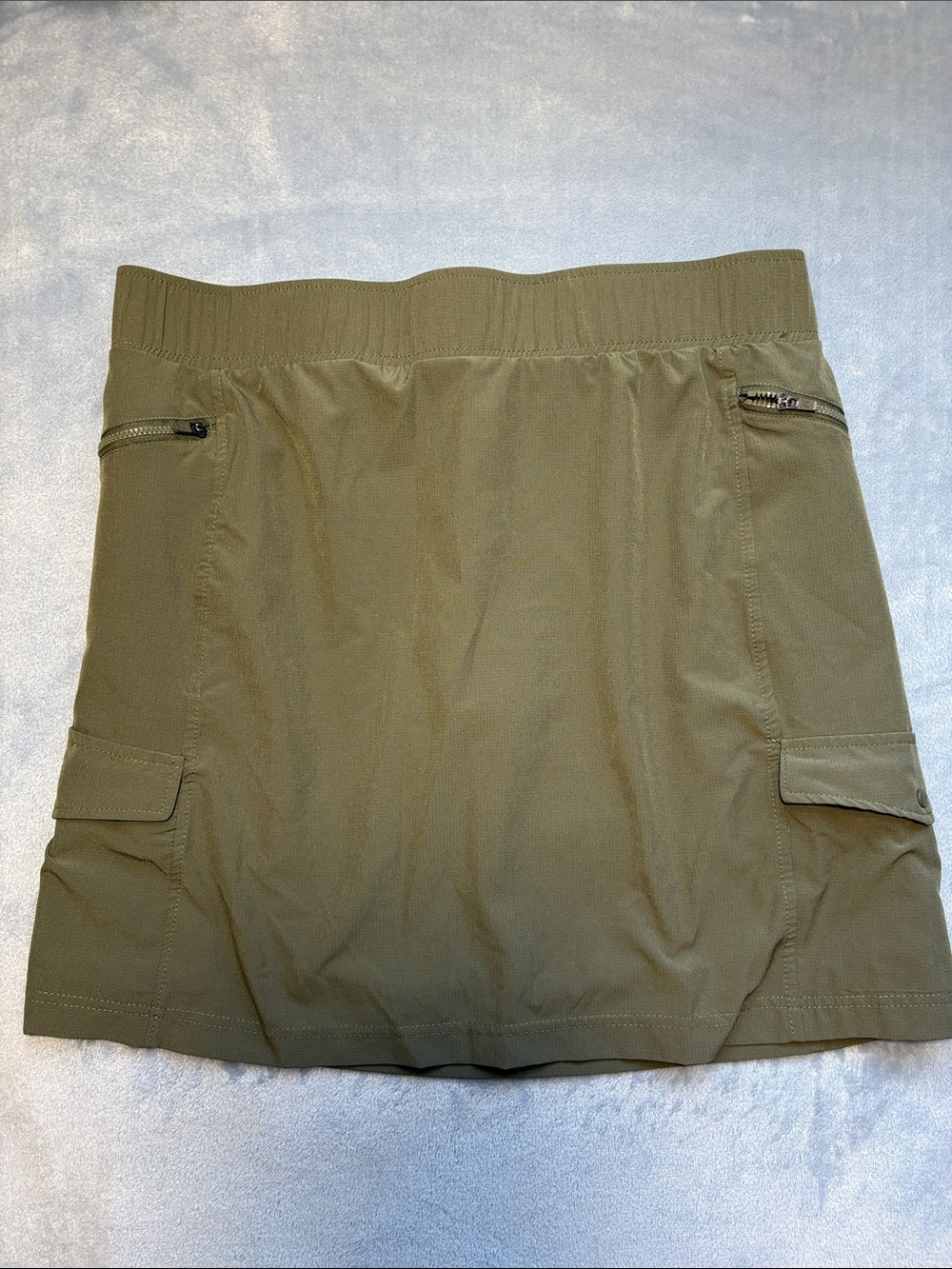 Avalanche Olive Green Cargo Mini Skort